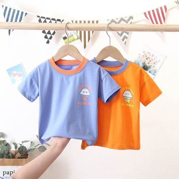 summer new t-shirt 2020 children's cute printed ice cream round ice cream children's t-shirt collar short sleeve one-piece top, Blue
summer new t-shirt 2020 children's cute printed ice cream round ice cream children's t-shirt collar short sleeve one-piece top, Blue