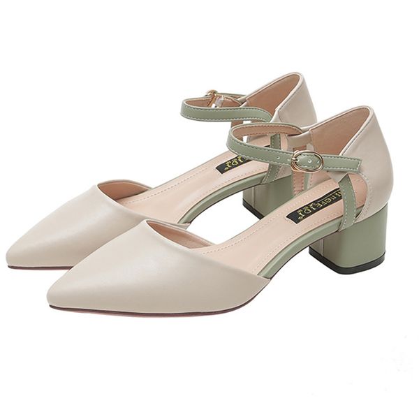 pointed bag high heel sandals models low heel shoes new women fashionthick word buckle pump shoes ladies, Black
pointed bag high heel sandals models low heel shoes new women fashionthick word buckle pump shoes ladies, Black