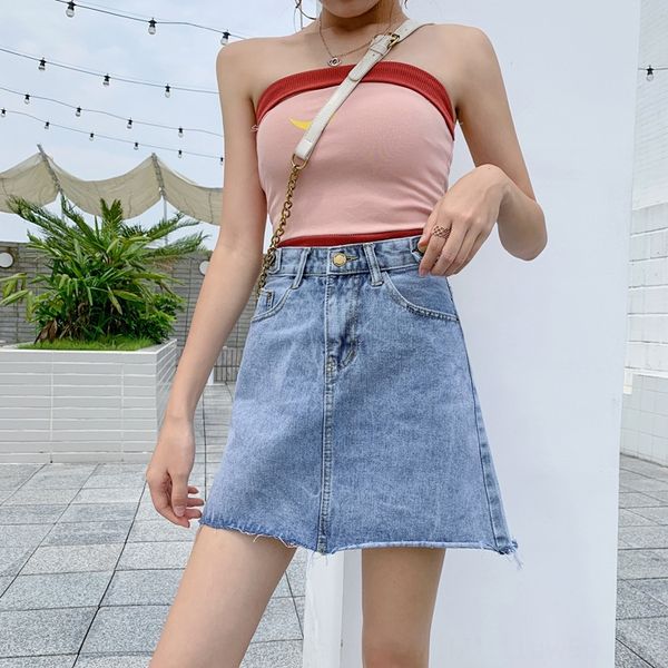new women's korean style ins trendy hip-wrapped chic high waist denim underpants denim skirt all-match a- line short skirt, Black
new women's korean style ins trendy hip-wrapped chic high waist denim underpants denim skirt all-match a- line short skirt, Black