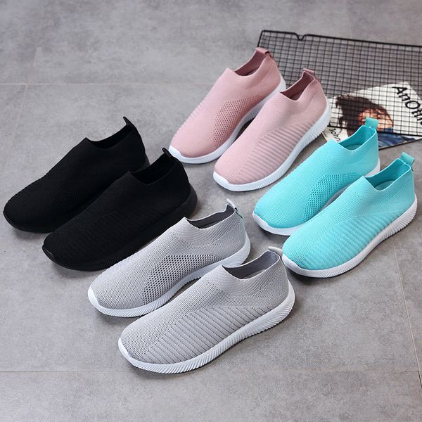 slipper wish flying woven socks elastic cloth large size women' shoes spot amazon europe and america models, Black;grey
slipper wish flying woven socks elastic cloth large size women' shoes spot amazon europe and america models, Black;grey