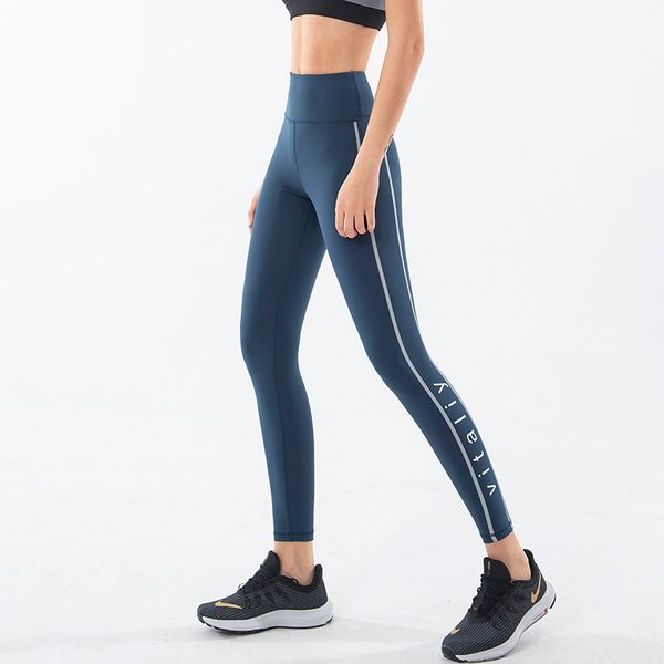 women's sports pants high waist fitness pants hip print yoga running tights sportswear, Black;blue
women's sports pants high waist fitness pants hip print yoga running tights sportswear, Black;blue