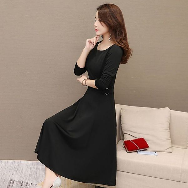 b temperament women dress autumn winter round dress neck over the knee long sleeve simple solid color slim dress, Black;gray
b temperament women dress autumn winter round dress neck over the knee long sleeve simple solid color slim dress, Black;gray