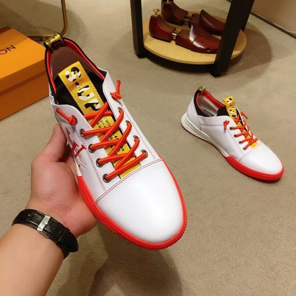 new10 luxury high-men's casual shoes fashion lace sports shoes business travel men's shoes original box packaging zapatos homb, Black
new10 luxury high-men's casual shoes fashion lace sports shoes business travel men's shoes original box packaging zapatos homb, Black