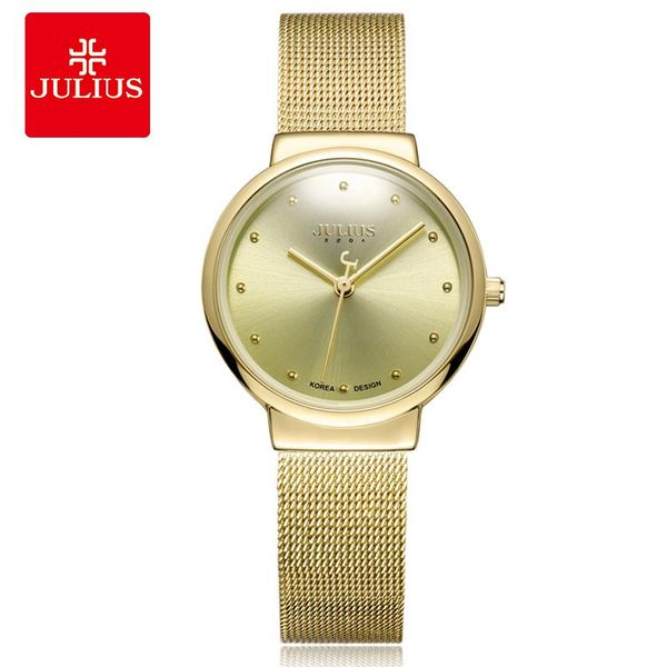 julius ja-426l women's ultra thin silver gold brown black mesh stainless steel fashion casual watch female waterproof wristwatch, Slivery;brown
julius ja-426l women's ultra thin silver gold brown black mesh stainless steel fashion casual watch female waterproof wristwatch, Slivery;brown