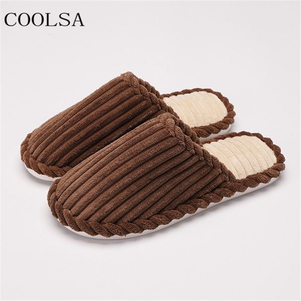 coolsa men's winter plush slippers casual brown home cotton shoes men fur slides indoor warm furry flip flops male house shoes, Black
coolsa men's winter plush slippers casual brown home cotton shoes men fur slides indoor warm furry flip flops male house shoes, Black