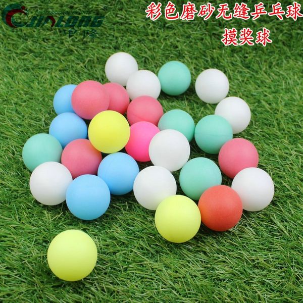 standard 40mmpp plastic table tennis frosted seamless table tennis colored color color ballppq solid colorball game ball
standard 40mmpp plastic table tennis frosted seamless table tennis colored color color ballppq solid colorball game ball