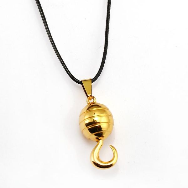 one piece necklace sir crocodile pirate hook pendant fashion rope chain necklaces women men charm gifts anime jewelry, Silver
one piece necklace sir crocodile pirate hook pendant fashion rope chain necklaces women men charm gifts anime jewelry, Silver