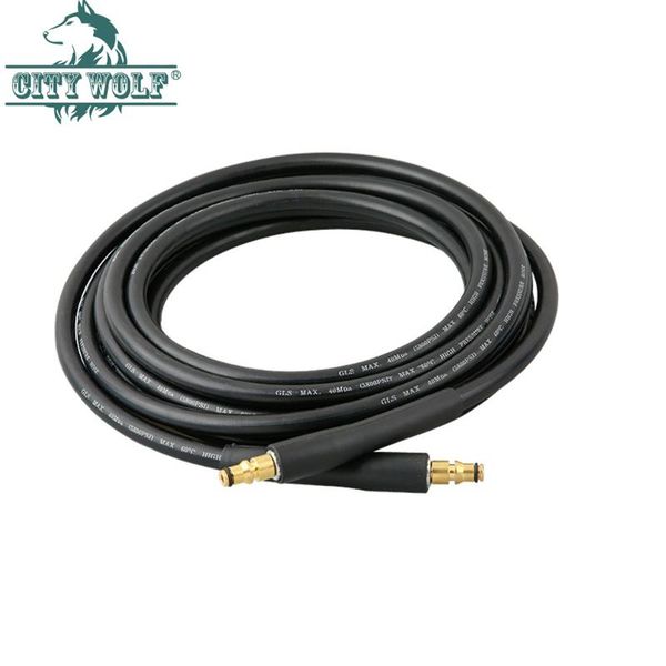 city wolf high pressure washer hose 5 meter 5800psi for yili karcher k2-k7 car washer rubber outlet hose cleaning tool accessory
city wolf high pressure washer hose 5 meter 5800psi for yili karcher k2-k7 car washer rubber outlet hose cleaning tool accessory