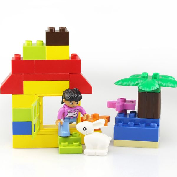 creativity to assemble large particle plastic blocks puzzle simple assembly model men and women assembled children's toys
creativity to assemble large particle plastic blocks puzzle simple assembly model men and women assembled children's toys
