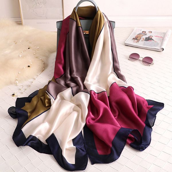 2020 женщина шелкового шарф дизайн печати женского foulard хиджаб платки summer lady платок пляж сокрытие шарфы палантины шея стяжка, Blue;gray
2020 женщина шелкового шарф дизайн печати женского foulard хиджаб платки summer lady платок пляж сокрытие шарфы палантины шея стяжка, Blue;gray