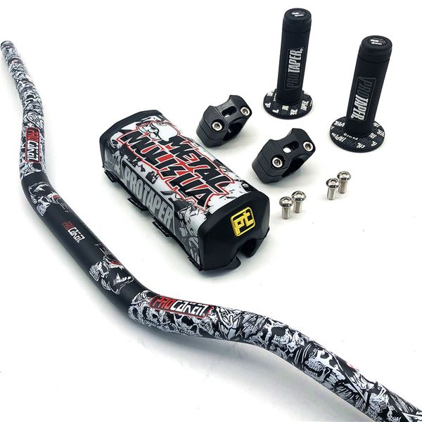1-1/8" handlebar with bar pads pro handle grips for crf klx motorcycle dirt pit bike atv quad racing bike
1-1/8" handlebar with bar pads pro handle grips for crf klx motorcycle dirt pit bike atv quad racing bike