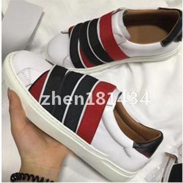 highest leathe designer casual shoes leather luxury men women elastic bands webbing sneakers soft cowhide white black lace-up, Black;red
highest leathe designer casual shoes leather luxury men women elastic bands webbing sneakers soft cowhide white black lace-up, Black;red