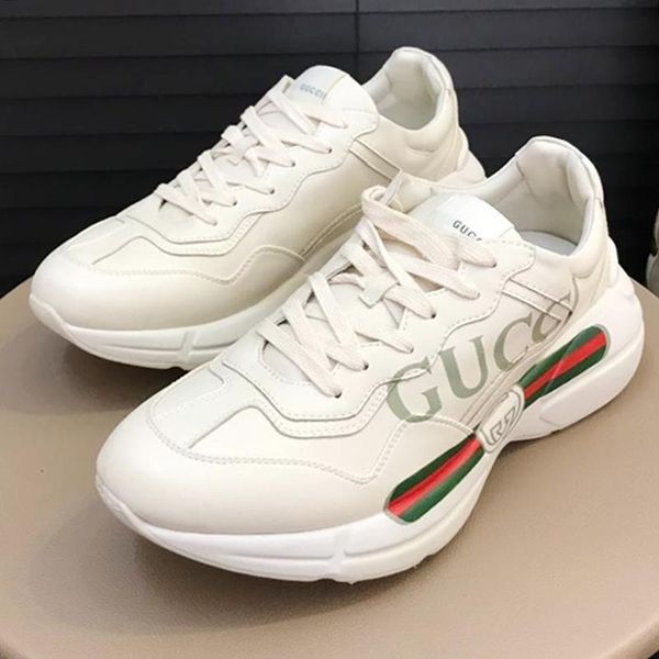 new mens rhyton leather sneaker luxury mens shoes vintage footwears lace -up fashion sports men shoes scarpe da uomo di lusso, Black
new mens rhyton leather sneaker luxury mens shoes vintage footwears lace -up fashion sports men shoes scarpe da uomo di lusso, Black