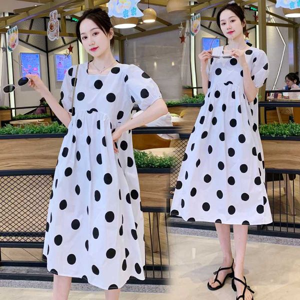 9330 # одежда для беременных лето o шеи dot печать с коротким рукавом easy matching сыпучие стильное платье для беременных платье мамы, White
9330 # одежда для беременных лето o шеи dot печать с коротким рукавом easy matching сыпучие стильное платье для беременных платье мамы, White