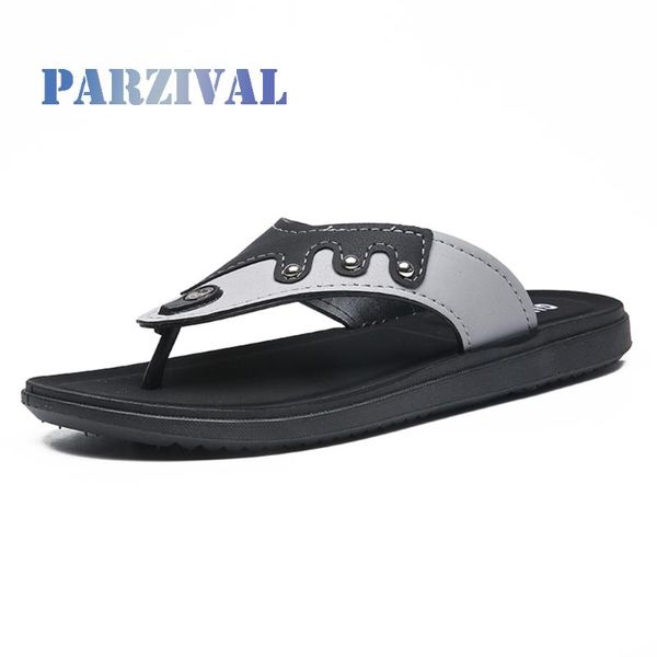 parzival genuine leather summer men slippers men flip flops beach sandals comfort casual shoes fashion sell footwear, Black
parzival genuine leather summer men slippers men flip flops beach sandals comfort casual shoes fashion sell footwear, Black