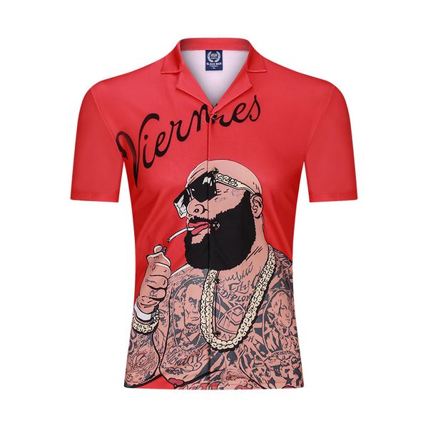 shirt мужчины однобортный короткие sleevd красный отложной воротник рубашки моды club casual streetwear summer new hip hop рубашки, White;black
shirt мужчины однобортный короткие sleevd красный отложной воротник рубашки моды club casual streetwear summer new hip hop рубашки, White;black
