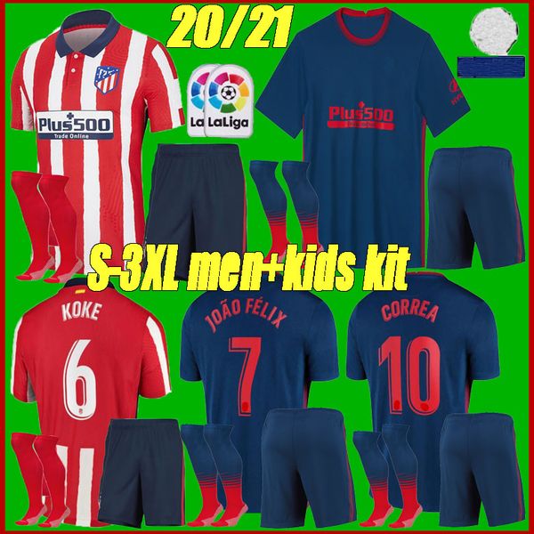 kids kit socks 20 21 atletico soccer jersey madrid 2020 2021 joão félix m. llorente koke saul godin camiseta football shirt, Black
kids kit socks 20 21 atletico soccer jersey madrid 2020 2021 joão félix m. llorente koke saul godin camiseta football shirt, Black