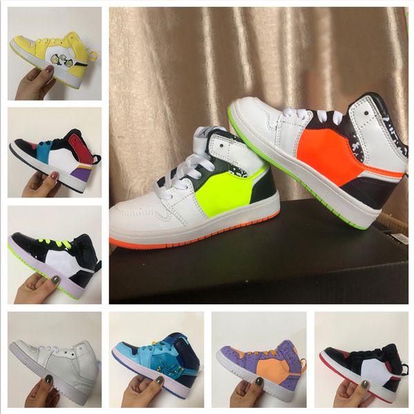 2020 high og 1s youth kids basketball shoes store wholesale price 1 sneaker toddler trainers size 28-35, Black
2020 high og 1s youth kids basketball shoes store wholesale price 1 sneaker toddler trainers size 28-35, Black