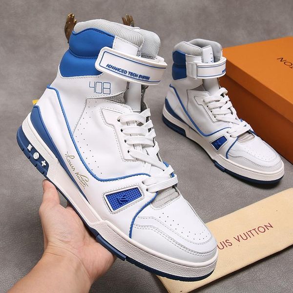trainer sneaker boot men 's shoes plus size fashion breathable luxury sneakers lightweight lace -up high vintage men boots manner, Black
trainer sneaker boot men 's shoes plus size fashion breathable luxury sneakers lightweight lace -up high vintage men boots manner, Black