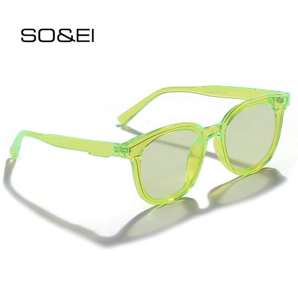 sunglasses so&ei fashion round candy color women vintage men fluorescent green eyewear female trending sun glasses shades uv400, White;black
sunglasses so&ei fashion round candy color women vintage men fluorescent green eyewear female trending sun glasses shades uv400, White;black