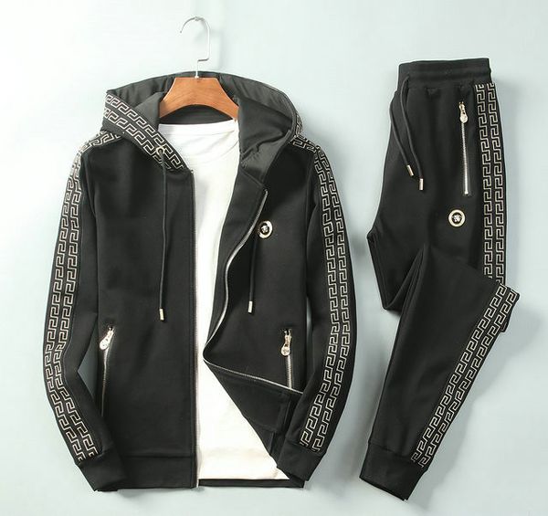 white set luxury mens tracksuit men designer suit jackets + pants zipper medusa coat black white gray high mens designer tracksuits kits hoo
white set luxury mens tracksuit men designer suit jackets + pants zipper medusa coat black white gray high mens designer tracksuits kits hoo