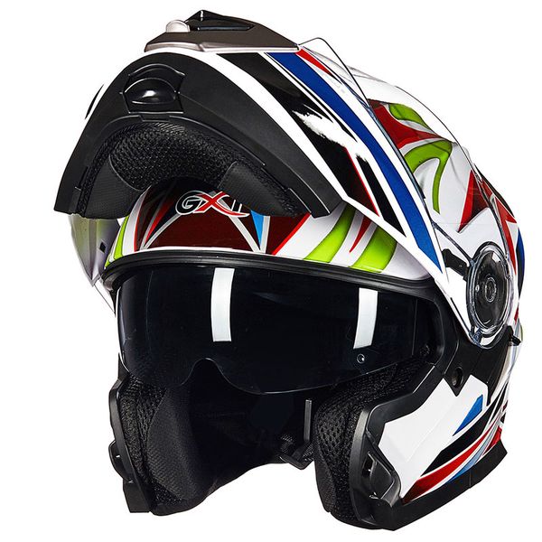 motorcycle helmets gxt 160 flip helmet double lense full face casco racing capacete
motorcycle helmets gxt 160 flip helmet double lense full face casco racing capacete