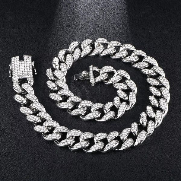 luxury designer jewelry mens necklace hip hop iced out cuban link chain bling diamond tennis statement fashion charm rapper jewlery 19mm men
luxury designer jewelry mens necklace hip hop iced out cuban link chain bling diamond tennis statement fashion charm rapper jewlery 19mm men