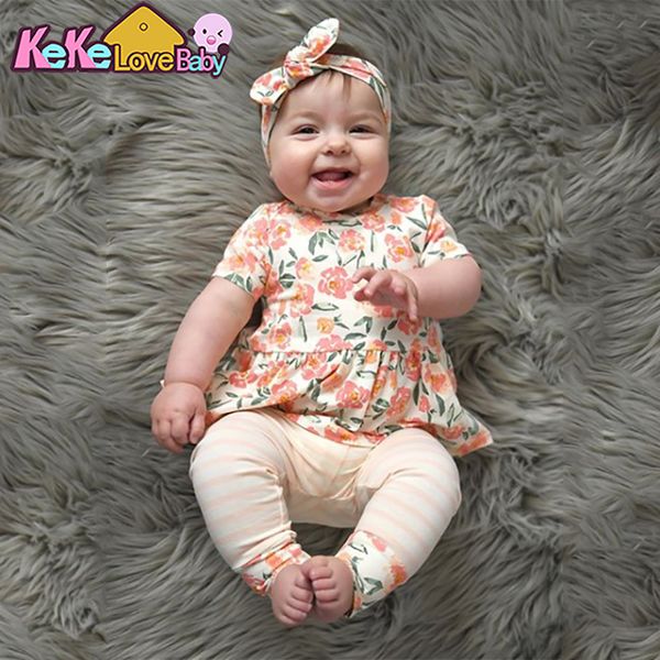 clothing sets summer born baby girl clothes flower short sleeve t-shirt pink stripe pants headband toddler outfits infant set, White
clothing sets summer born baby girl clothes flower short sleeve t-shirt pink stripe pants headband toddler outfits infant set, White
