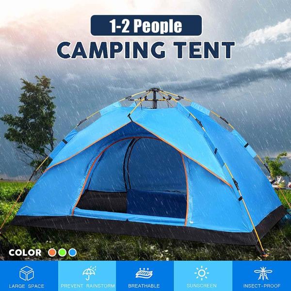 tents and shelters 1-2 person automatic camping tent outdoor portable thick rainproof anti uv picnic fishing tourist travel awning
tents and shelters 1-2 person automatic camping tent outdoor portable thick rainproof anti uv picnic fishing tourist travel awning