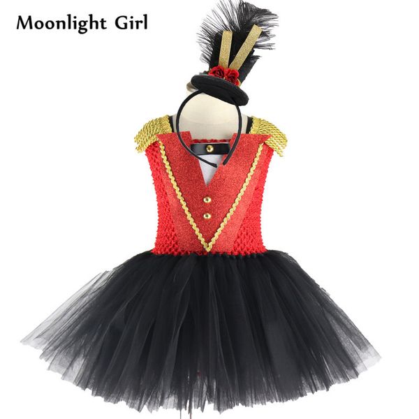 fancy kids black red bow tassel circus ringmaster costume girls tutu dress headband birthday party halloween costume dresses mk0 t200709, Red;yellow
fancy kids black red bow tassel circus ringmaster costume girls tutu dress headband birthday party halloween costume dresses mk0 t200709, Red;yellow