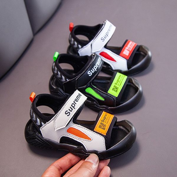 baotou 2020 new boys' soft bottom er tong bao sandals children's shoes fashion sandals children's shoes, Black;red
baotou 2020 new boys' soft bottom er tong bao sandals children's shoes fashion sandals children's shoes, Black;red