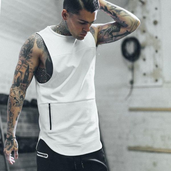2020 muscle boy summer sleeveless basketball waistcoat sports vest men's brother popular brand fitness training suit, Black;blue
2020 muscle boy summer sleeveless basketball waistcoat sports vest men's brother popular brand fitness training suit, Black;blue