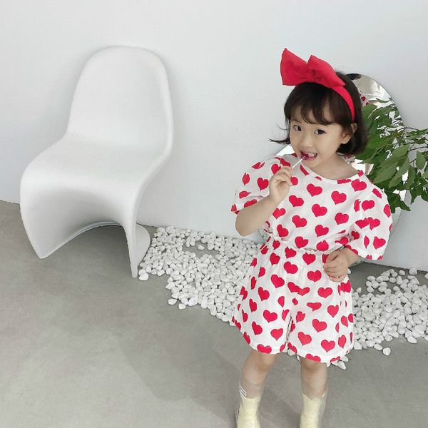 2020 summer new arrival girls fashion heart suit short kids 2 pieces sets kids clothes, White
2020 summer new arrival girls fashion heart suit short kids 2 pieces sets kids clothes, White