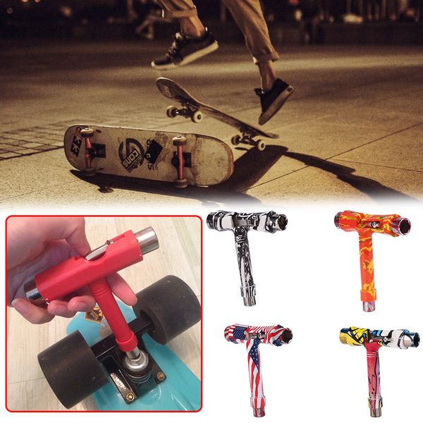 skateboarding scooter t-shaped tool outdoor patterned skate rollers parts sport control accs
skateboarding scooter t-shaped tool outdoor patterned skate rollers parts sport control accs