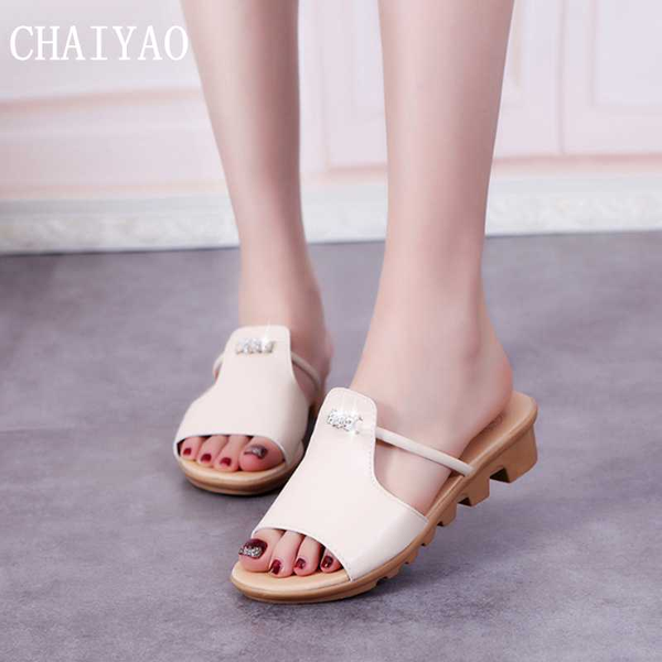 large size women's shoes summer selling open toe soft casual ladies sandals bling slip wear wedges beach women sandals, Black
large size women's shoes summer selling open toe soft casual ladies sandals bling slip wear wedges beach women sandals, Black