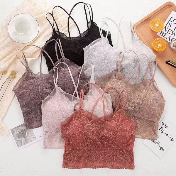 9110 underwear lace vest lace breast-wrapping underwear thin-style gathered vest with no steel ring, Camo
9110 underwear lace vest lace breast-wrapping underwear thin-style gathered vest with no steel ring, Camo
