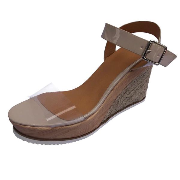 sagace women sandals flat 2020 summer new large size rattan bottom wedge ladies waterproof platform buckle sandals, Black
sagace women sandals flat 2020 summer new large size rattan bottom wedge ladies waterproof platform buckle sandals, Black