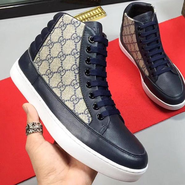 drop ship mens high sneaker luxury mens shoes fashion classic footwears lace -up sports casual men shoes scarpe sportive da uomo, Black
drop ship mens high sneaker luxury mens shoes fashion classic footwears lace -up sports casual men shoes scarpe sportive da uomo, Black