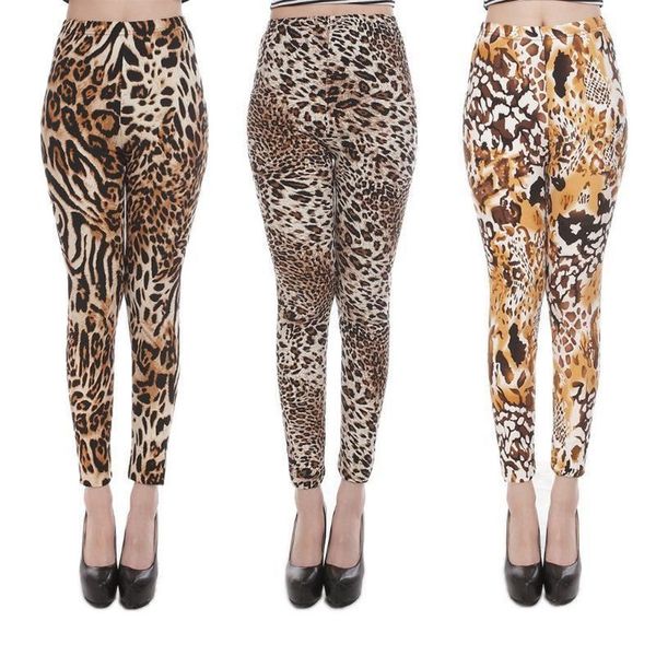 women ethnic animal leopard tiger print leggings brushed buttery soft elastic ankle length milk fiber skinny pencil pants, Black
women ethnic animal leopard tiger print leggings brushed buttery soft elastic ankle length milk fiber skinny pencil pants, Black