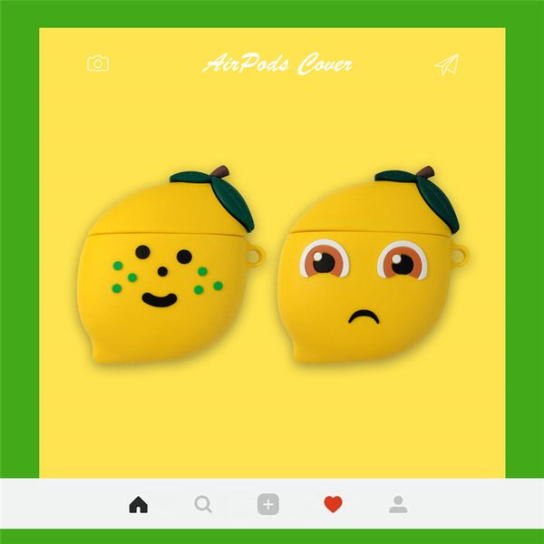 3d earphone cases for airpods case cute cartoon sour lemon for apple airpods 1 2 protective cover for earpods earbuds case hook
3d earphone cases for airpods case cute cartoon sour lemon for apple airpods 1 2 protective cover for earpods earbuds case hook