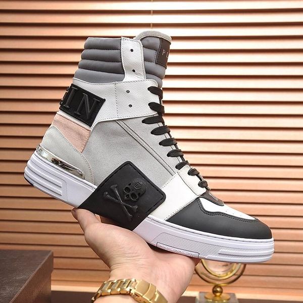 men casual shoes sneakers fashion footwear platform zapatos hombre with box phantom kick $hi -leather mix mens shoes boots herrenstiefel, Black 
men casual shoes sneakers fashion footwear platform zapatos hombre with box phantom kick $hi -leather mix mens shoes boots herrenstiefel, Black
