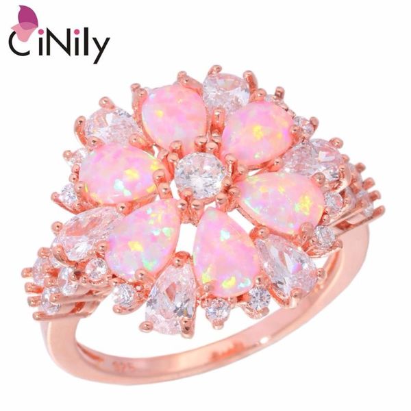 cinily lavish large pink fire opal rings with stone rose gold color clear crystal flower flora cherry blossom jewelry woman girl, Golden;silver
cinily lavish large pink fire opal rings with stone rose gold color clear crystal flower flora cherry blossom jewelry woman girl, Golden;silver