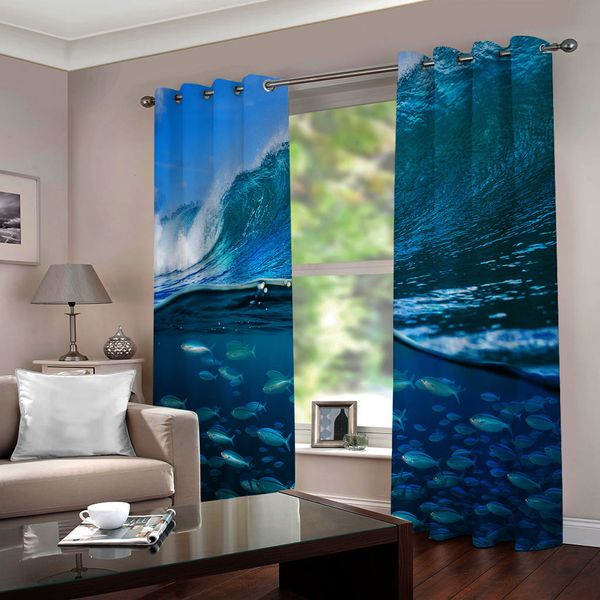 deep blue sea fish blackout curtains 3d blinds finished drapes window modern curtain for bedroom living room
deep blue sea fish blackout curtains 3d blinds finished drapes window modern curtain for bedroom living room