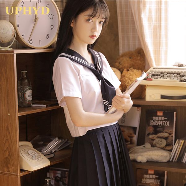 uphyd japan high school uniform xxl trident embroideried novelty sailor suits uniform, White
uphyd japan high school uniform xxl trident embroideried novelty sailor suits uniform, White