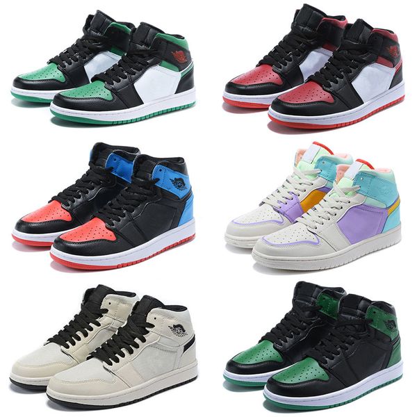 mens women 1 high og basketball shoes 1s fearless unc patent bloodline court purple white green toe black gym red sneakrs trainers
mens women 1 high og basketball shoes 1s fearless unc patent bloodline court purple white green toe black gym red sneakrs trainers