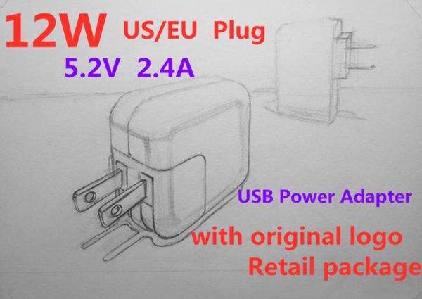 us a1401 plug eu 12w usb power adapter ac home wall charger 5.2v 2.4a tablet travel charger withth retail box
us a1401 plug eu 12w usb power adapter ac home wall charger 5.2v 2.4a tablet travel charger withth retail box