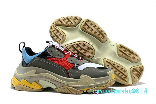 triple s 17fw sneakers for men women casual shoes vintage kanye west old grandpa trainer sneaker fashion shoe c14, Black
triple s 17fw sneakers for men women casual shoes vintage kanye west old grandpa trainer sneaker fashion shoe c14, Black