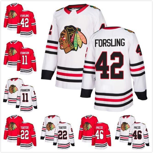 mens 2018 chicago blackhawks 46 robin press 22 jordin tootoo 42 gustav forsling 11 cody franson hockey jerseys red white a c patch, Black;red
mens 2018 chicago blackhawks 46 robin press 22 jordin tootoo 42 gustav forsling 11 cody franson hockey jerseys red white a c patch, Black;red
