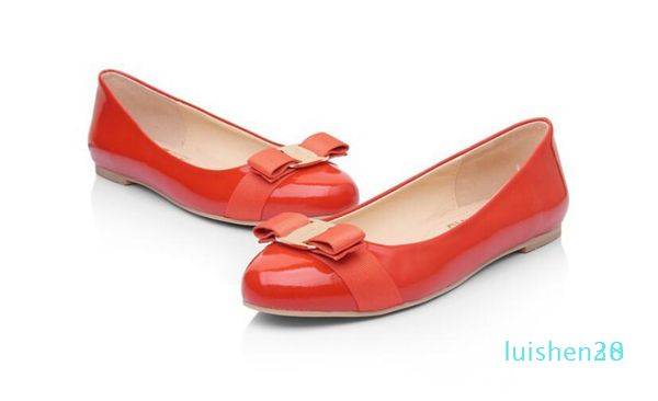 low price women flats brand genuine leather ballet shoes patent leather bow tie designer flats ladies zapatos mujer sapato femi l28, Black
low price women flats brand genuine leather ballet shoes patent leather bow tie designer flats ladies zapatos mujer sapato femi l28, Black