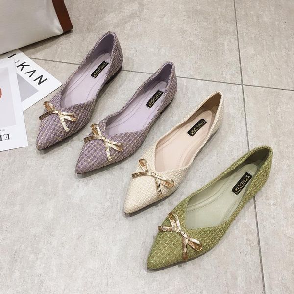 soaring2020 autumn fashion korean style pointed flat heel sequined plaid bow shoes, Black
soaring2020 autumn fashion korean style pointed flat heel sequined plaid bow shoes, Black